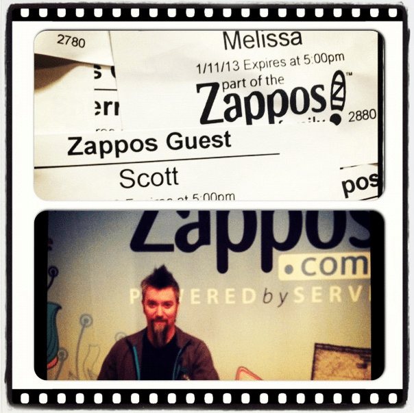 Zappos guest Scott